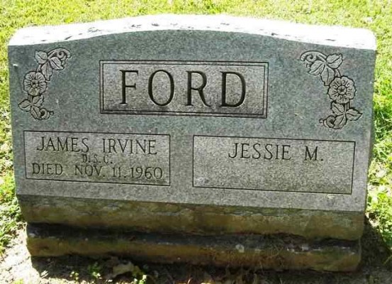 James Irvine Ford Headstone